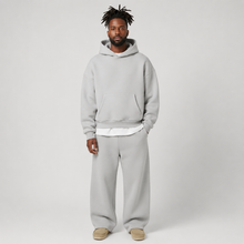 Men's Regular Fit Tracksuit Set with Hoodie and Joggers