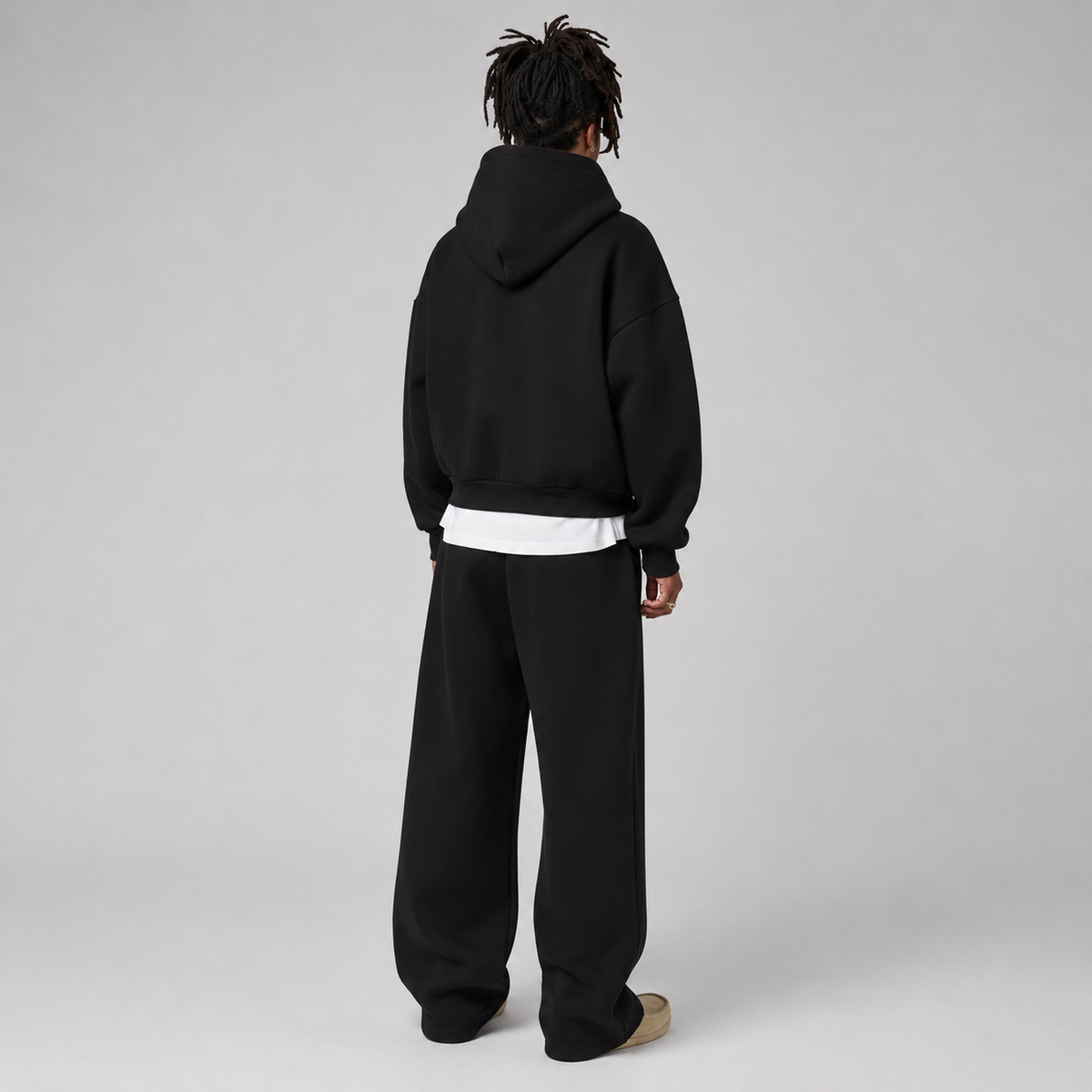 Men's Regular Fit Tracksuit Set with Hoodie and Joggers