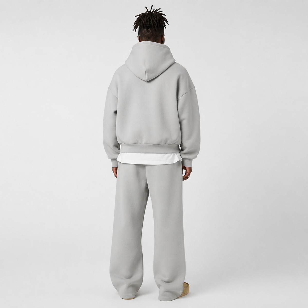 Men's Regular Fit Tracksuit Set with Hoodie and Joggers