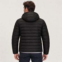 Rowenfield Men's Jacket Puffer Hooded Quilted Full Zip — product view 2