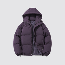 Rowenfield hooded puffer jacket - purple - product