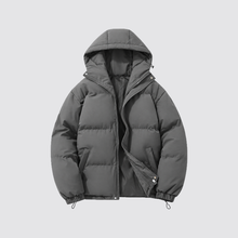 Rowenfield hooded puffer jacket - dark-grey - product