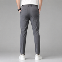 Rowenfield Men's Slim Fit Stretch Pants with Straight Leg  studio product photo