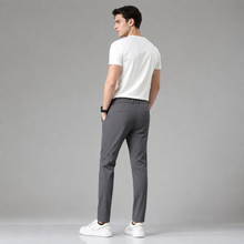 Rowenfield Men's Slim Fit Stretch Pants with Straight Leg  studio product photo