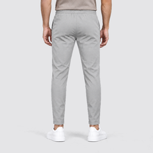 Rowenfield drawstring trousers - gray - rear