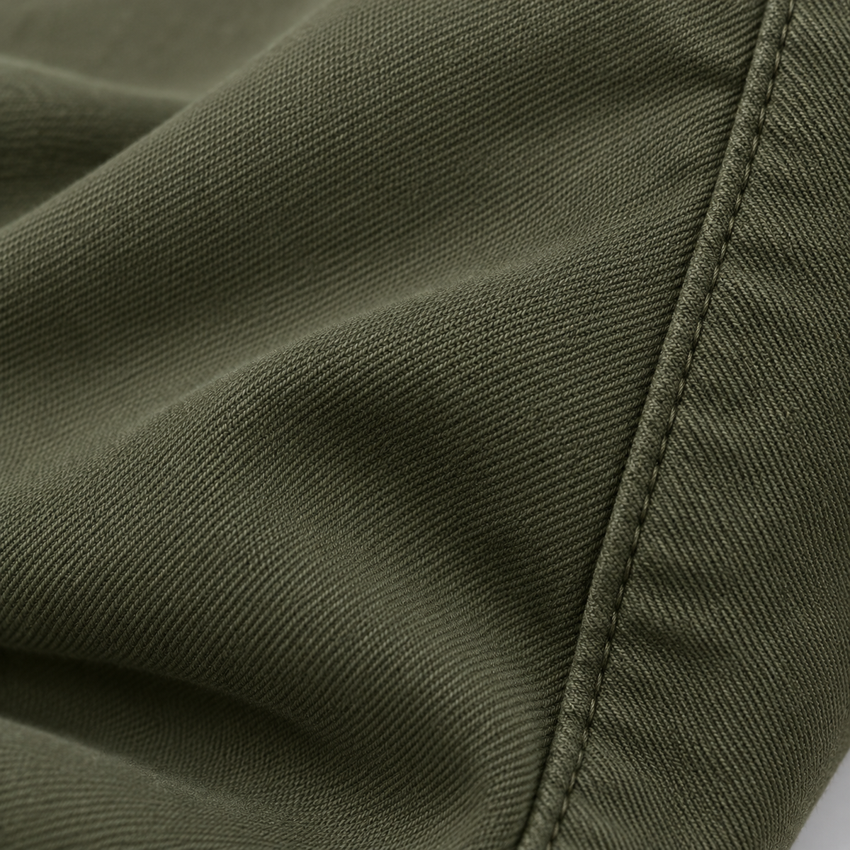 Rowenfield drawstring trousers - Dark Green - fabric