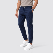 Rowenfield drawstring trousers - Navy Blue - hero
