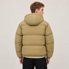 Rowenfield Unisex Hooded Cotton Puffer Jacket  studio product photo